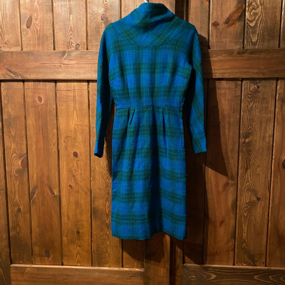 Vintage Plaid Dress